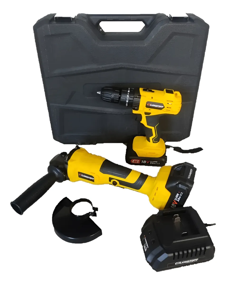 set de taladro y amoladora lusqtoff