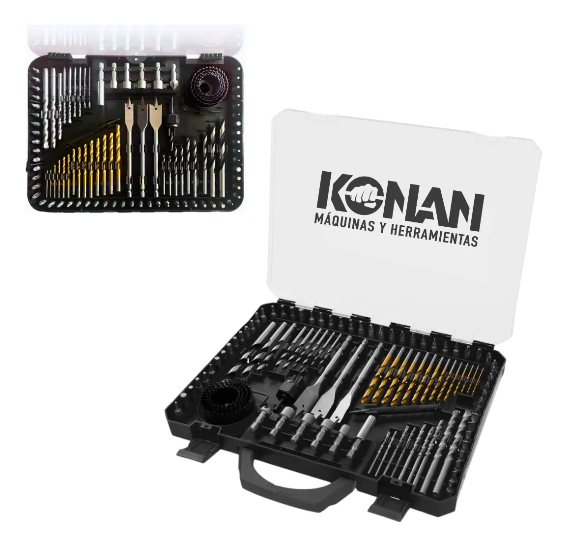 set de mechas y puntos Konan