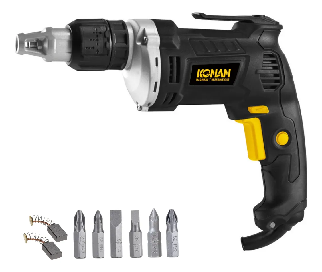 Atornillador de impacto 1/4 hexagonal konan