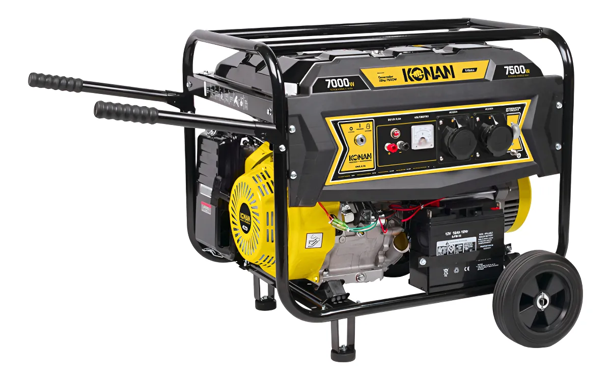 Generador monofasico 18hp 7500w Konan