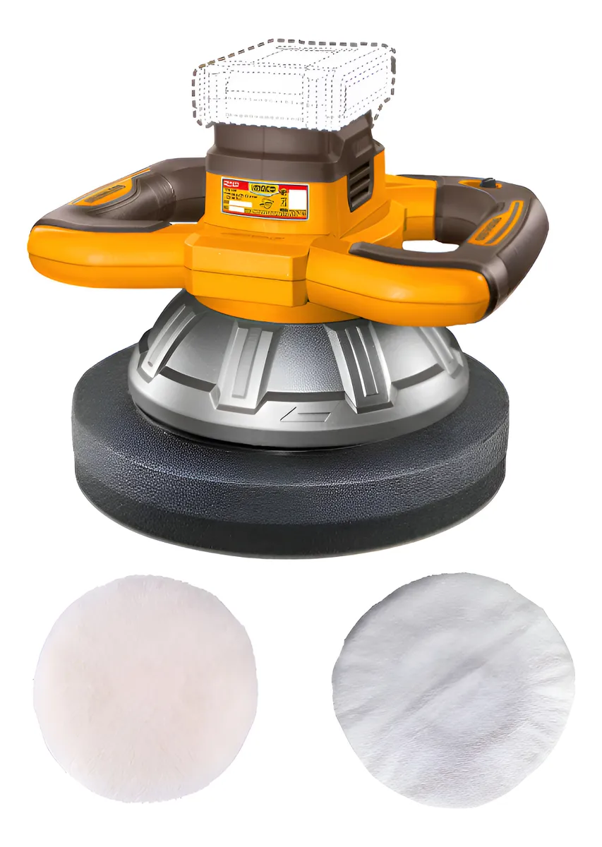 Lustra pulidora 10 pulgadas INGCO doble manija 254mm 20v
