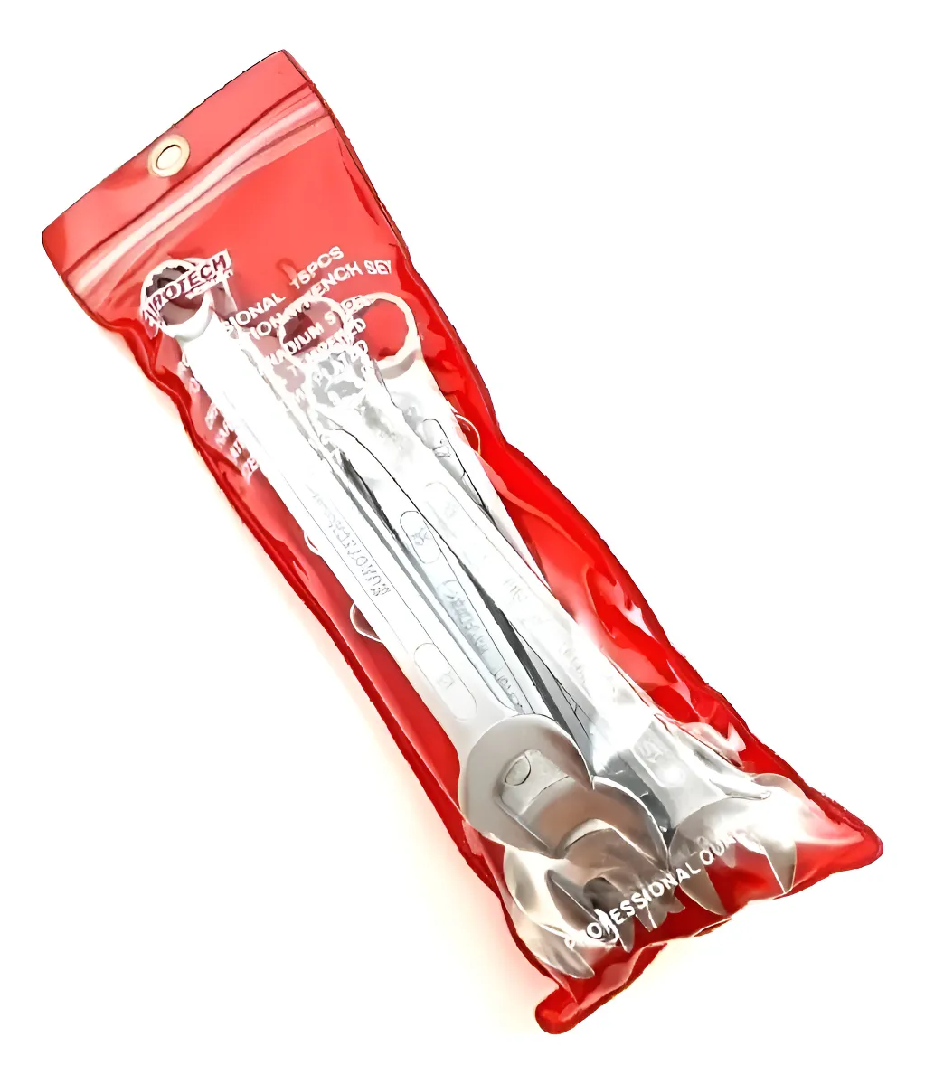 juego de llaves combinadas x13 piezas en pulgadas Eurotech