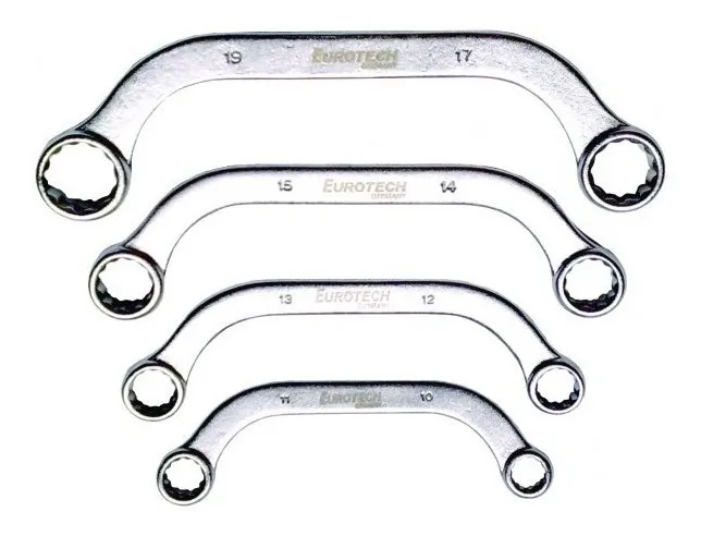 Set Juego Llave tipo C X 4 piezas Eurotech Eurotech 