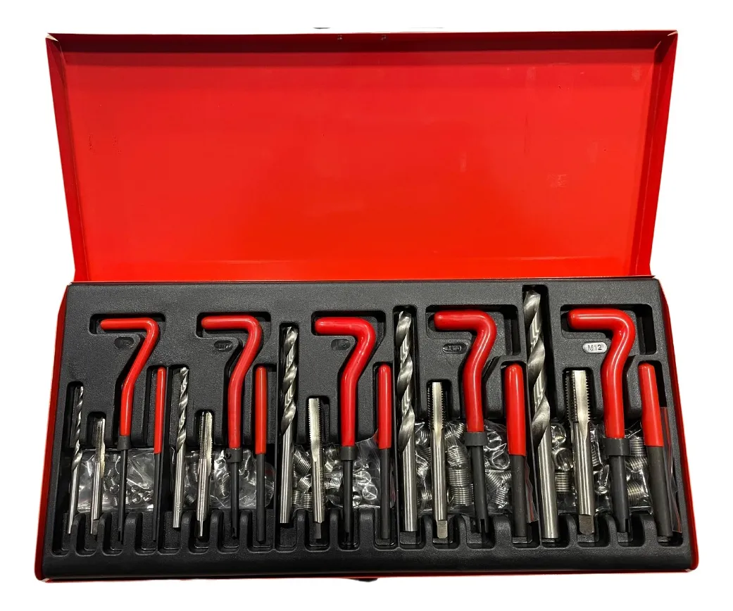 Juego Insertos Reparacion Roscas Metrico 131pz Eurotech