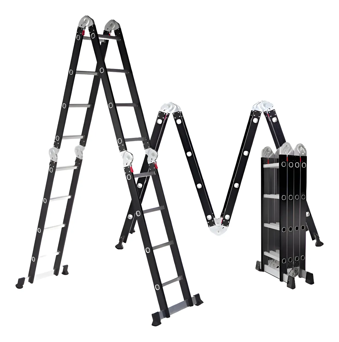 Escalera Articulada 4 X 4 16 Escalones Omaha